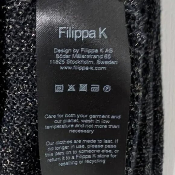 Filippa K | Lurex Sheer Knit Top - Picture 6 of 7